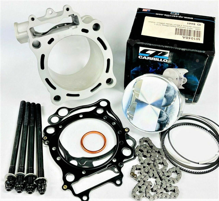 02-08 CRF450R CRF 450R 100mm Big Bore Kit +4 Cylinder Complete Top End Rebuild