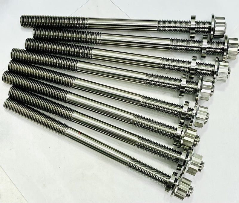 Strongest Wildcat X 4X Titanium Cylinder Head Studs Grade 5 Ti Stud Bolt Kit Set