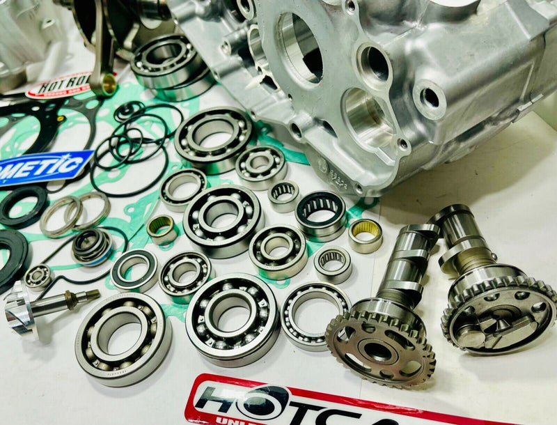 DRZ400 DR-Z DRZ 400 Cases Big Bore Stroker Complete 470 Rebuild Hotcams Valves