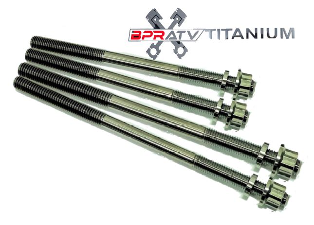 Best YFZ450 YFZ 450 Titanium Head Studs Ti Cylinder Head Stud Bolt Upgrade Kit
