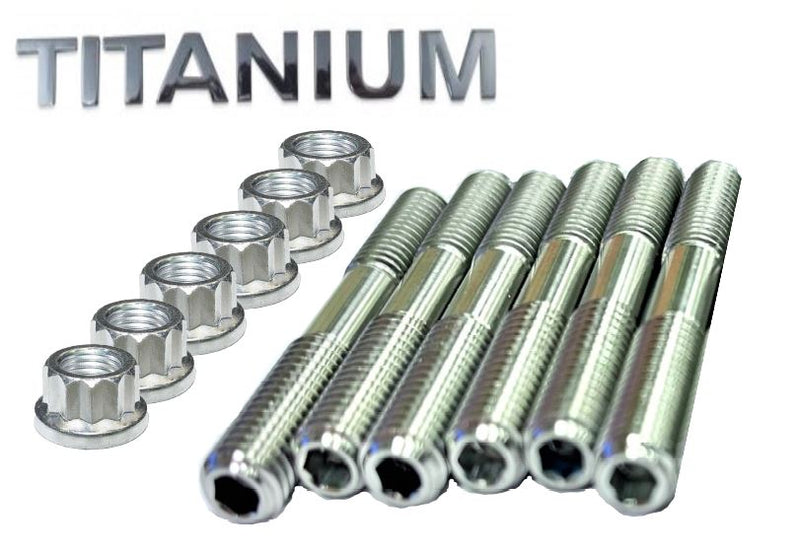 Suzuki LT500 LT 500R Quadracer Titanium Head Studs Ti Stud Bolt Upgrade Kit Set