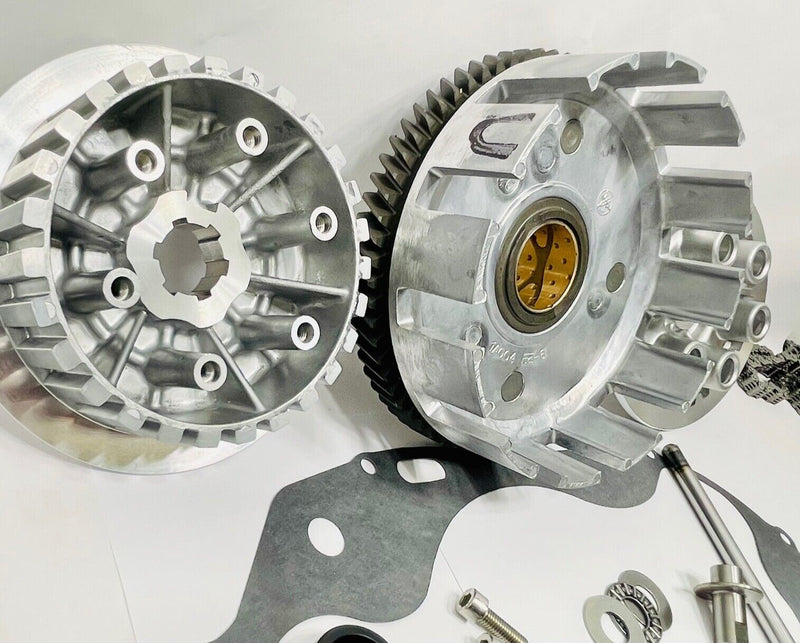Banshee OEM Clutch Pusher Basket Hub Complete Performance Rebuild Titanium Bolts