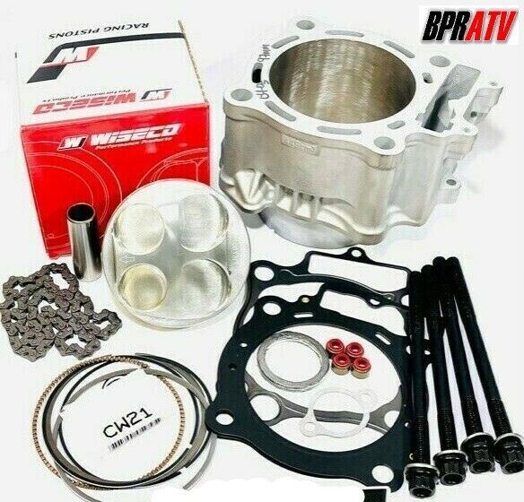 06+ TRX 450R 450ER 99mm Big Bore Kit +3 488cc Cylinder Top End Rebuild Assembly