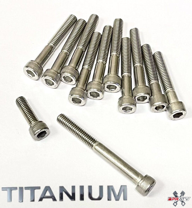 04 05 TRX450R TRX 450R Titanium Stator Cover Bolts Left Side Cover Ti Bolt Kit