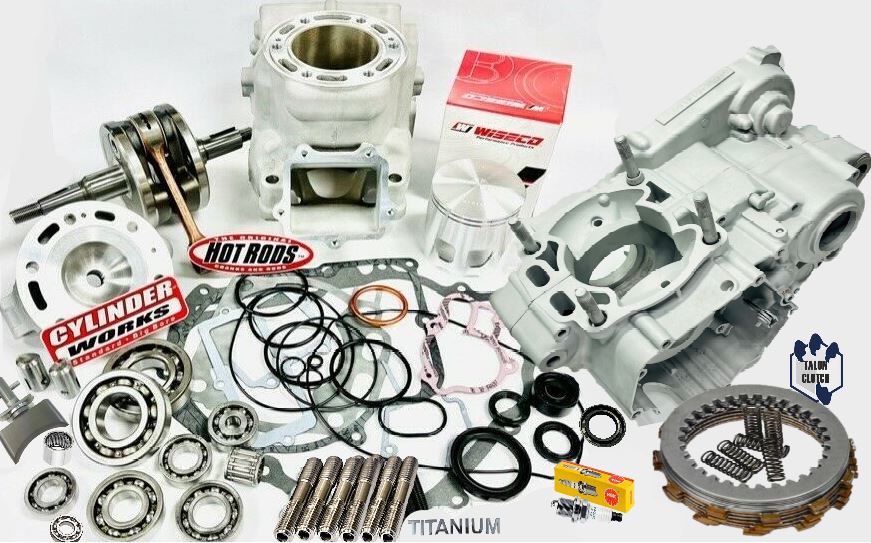 02-05 YZ250 YZ 250 Cases Complete Rebuild Kit Top Bottom End Motor Engine Repair