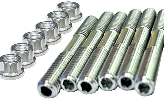 81-84 ATC250R Ti Top End Stud Bolts TITANIUM Cylinder Head Stud Bolt Kit Intake