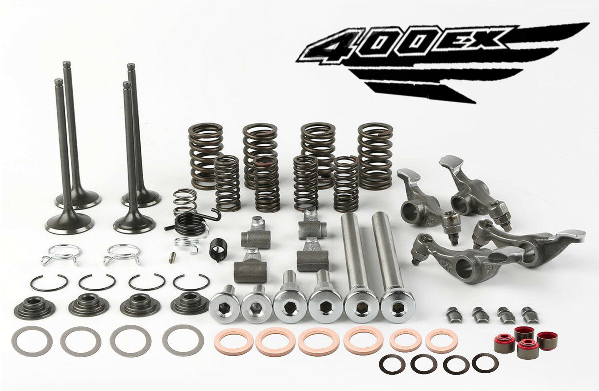 X400 Rework Kit 400EX 400X Head Redo Valves Intake Exhaust Valve Springs Rocker Arms R ...