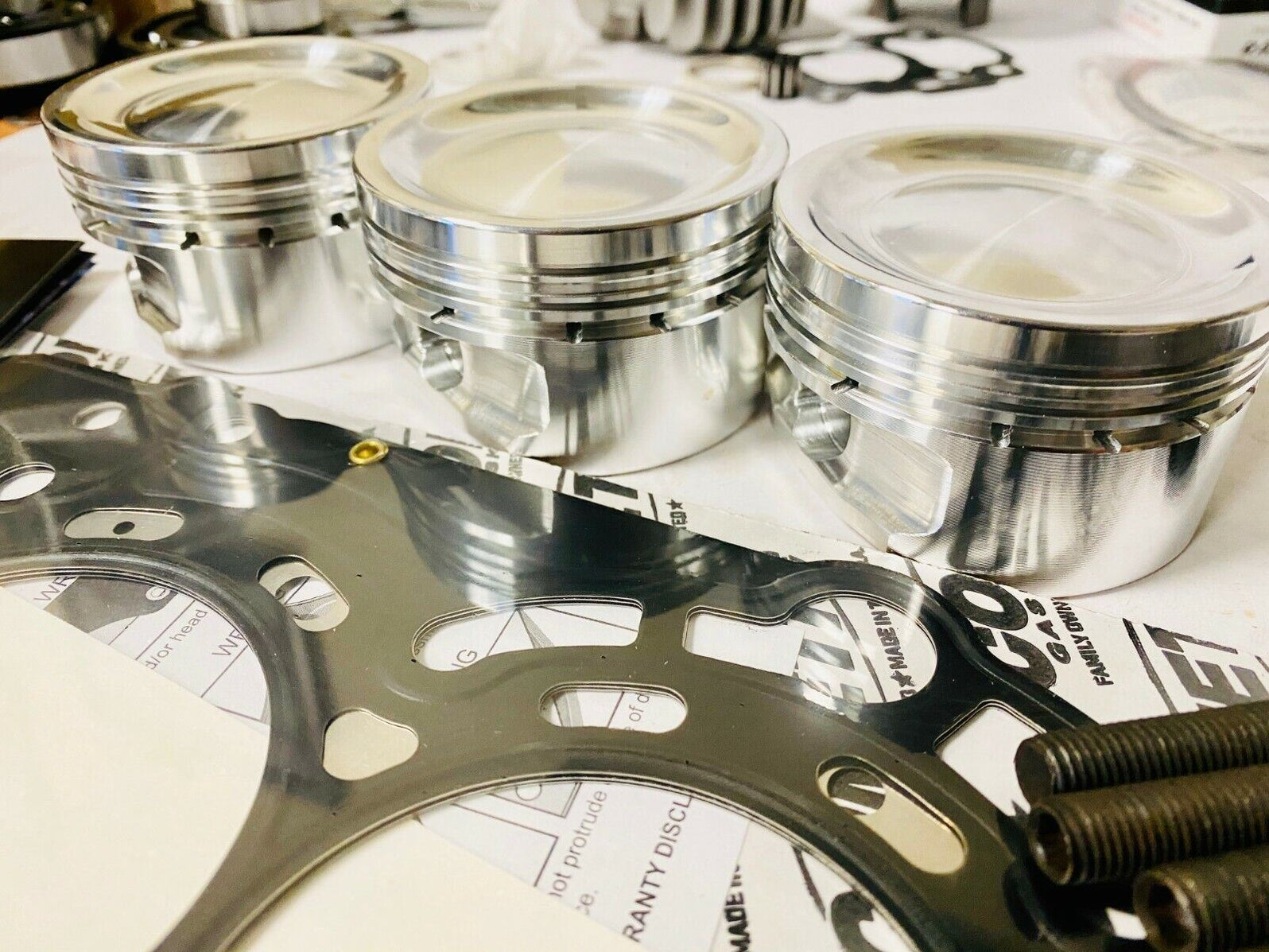 Can Am X3 X3 Turbo Top End Rebuild Kit 74 Pistons Rings Cylinder Asse