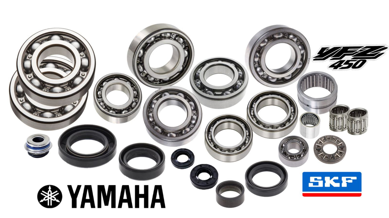 YZ450FX YZ 450F 450FX Crank Trans Bearings Bottom End Motor Engine Bearing Kit