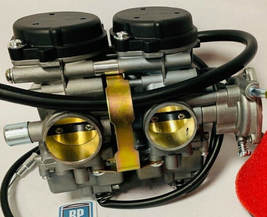 Raptor 660 Carb Kit Complete Stock Carburetor K&N Filter Black Billet Throttle