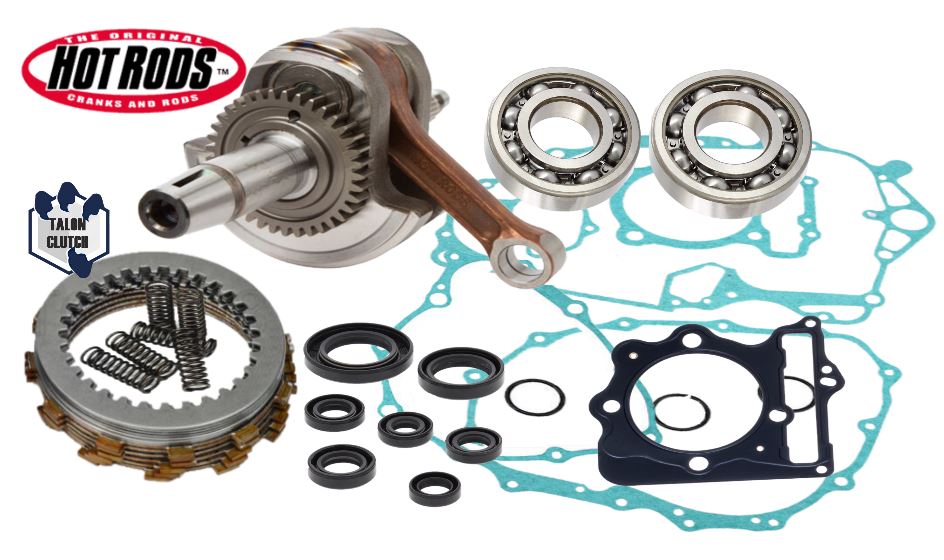 9904 TRX 400EX Bottom End Rebuild Kit Hotrods Crank Lower Motor Engin