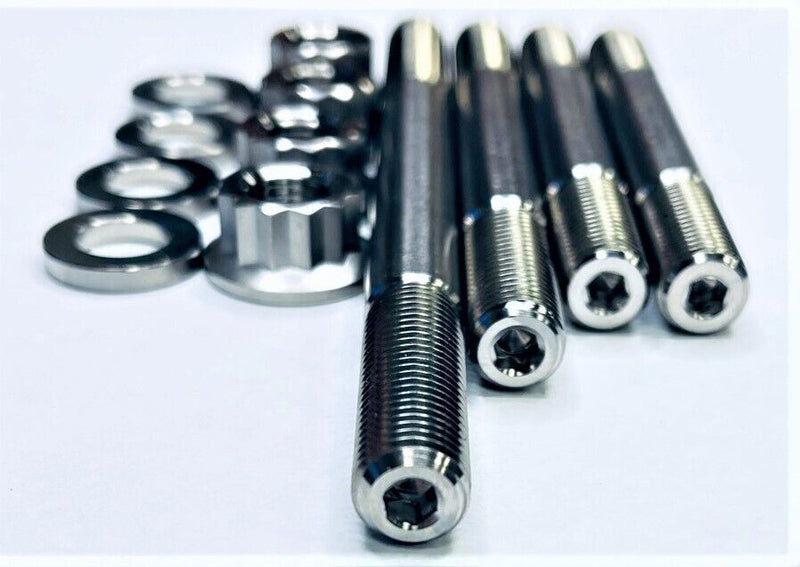Best Honda TRX 400EX 400X Head Studs TITANIUM Cylinder Head Stud Bolt Kit Set