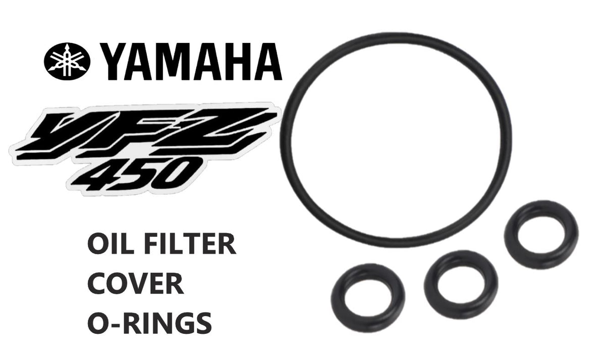 WR250F Oil Filter Orings Crankcase Oil Filter Cover Large Small Oring O-ring Set