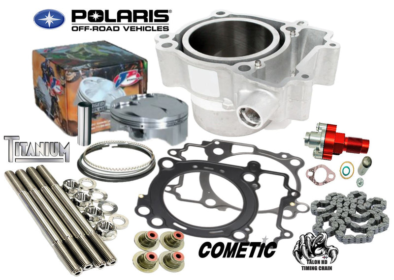 RZR Ranger 570 Big Bore Kit 104mm +5 Cylinder Manual Tensioner 625 Assembly