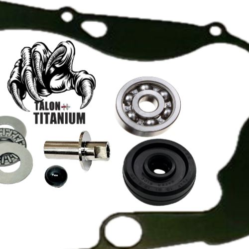 Banshee Clutch Pusher Pancake Bearing TITANIUM Bolts Gasket Bearing Complete Kit