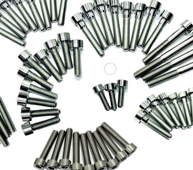 YFZ450 Titanium Bolt Kit Crankcase Water Oil Pump Left Right Clutch Cover Bolts
