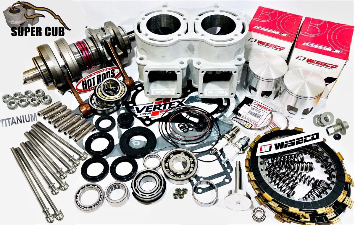 Banshee 521 Supercub Super Cub Cylinder Head 27cc Domes O-rings 72mm 5 472 Kit - Foto 7