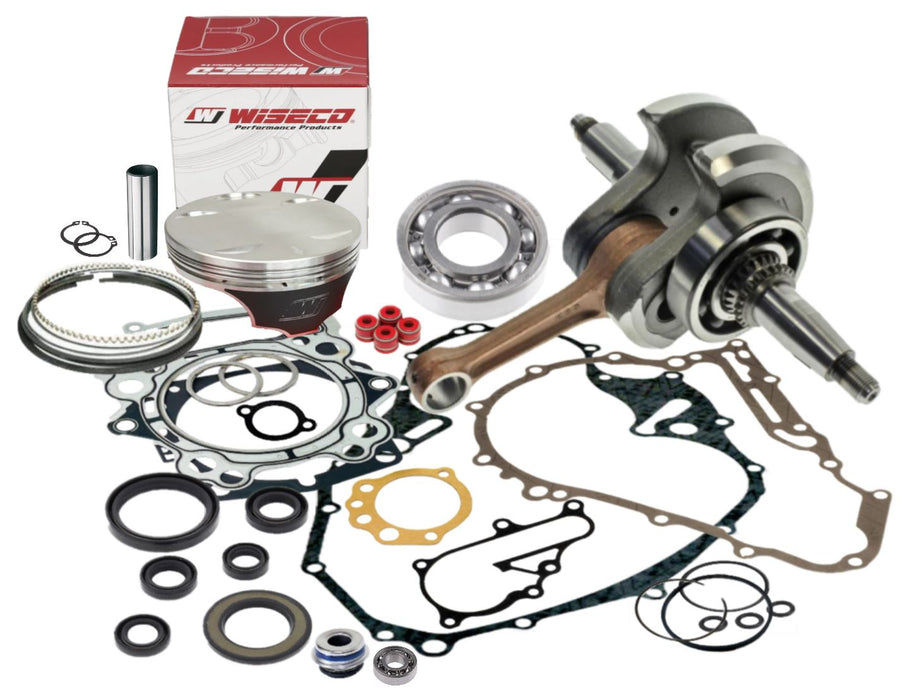 Raptor 660 101mm Rebuild Kit +1mm .040 Over Wiseco Piston Bottom End Redo Repair