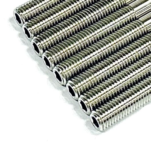 Maverick 1000 MAX Sport Cylinder Head Studs TITANIUM Head Stud 12 pt Nut Kit Set