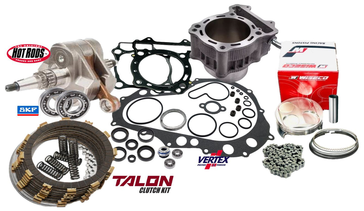 DRZ400 DR-Z 400 94m Big Bore Rebuild Kit +4 Cylinder Piston Top Bottom End Redo