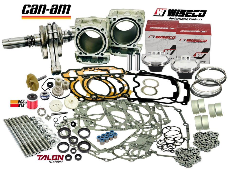 Can Am outlander 1000 motor engine rebuild kit complete