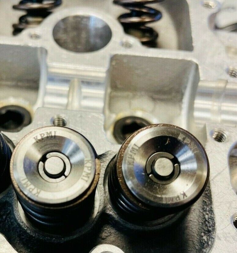 04 05 TRX450R Ported Polished +1 Head Porting Assembled Kibblewhite 1mm Valves