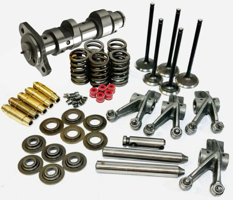 Rhino Grizzly 660 Cam Valve Guides Valves Rocker Arms Complete Head Rebuild Kit