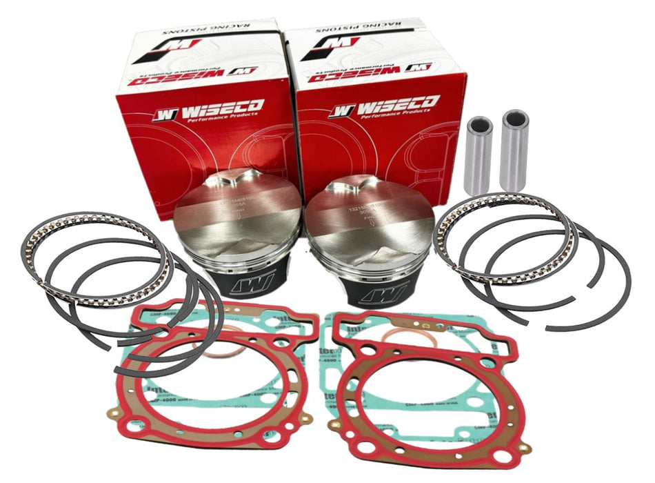 Can Am Commander 1000 Wiseco Pistons Racer Elite 11.5:1 Piston Set Gaskets Kit