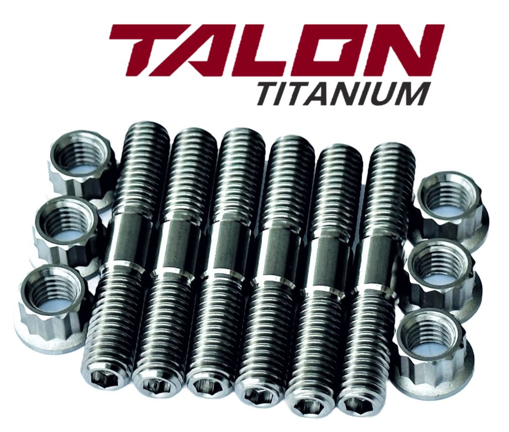 Yamaha Blaster TITANIUM Cylinder Head Studs Ti Stud Bolt 12 Point Nut ...