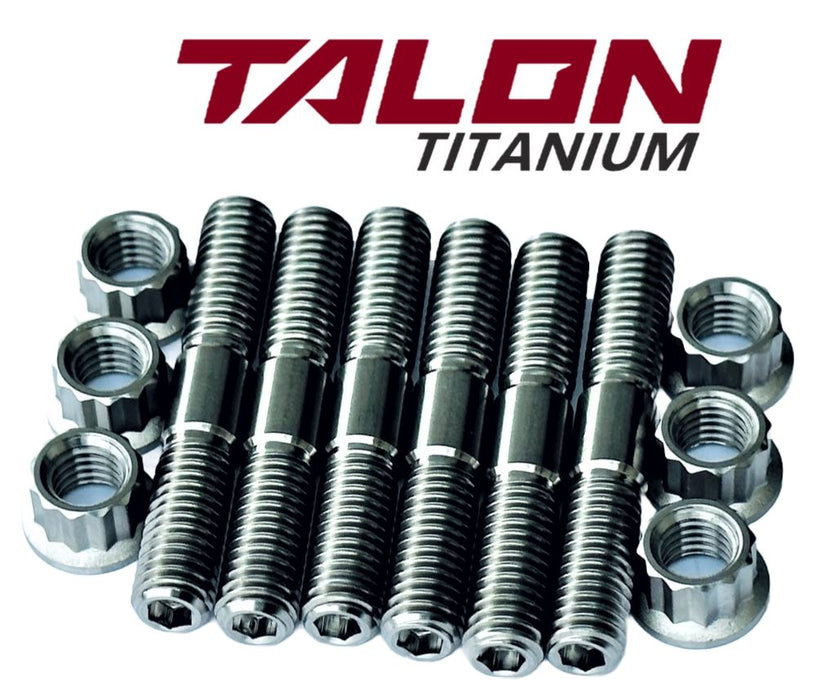 Yamaha Blaster TITANIUM Cylinder Head Studs Ti Stud Bolt 12 Point Nut Kit Set