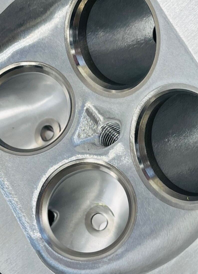 Ported Rebuilt Assembled King Quad 700 750 Cylinder Head Ported Porting Assembly