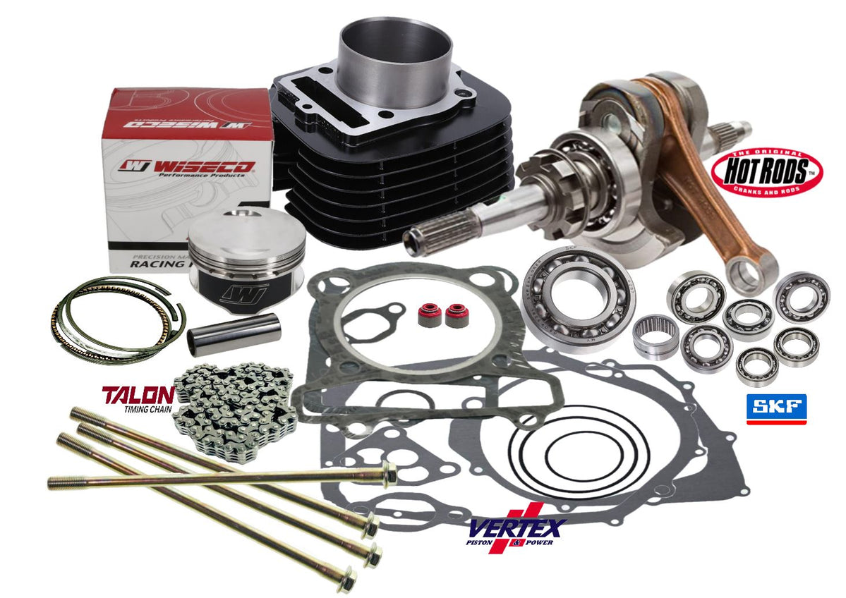 Warrior Raptor 350 Rebuild Kit Complete Motor Engine Top Bottom End Re ...