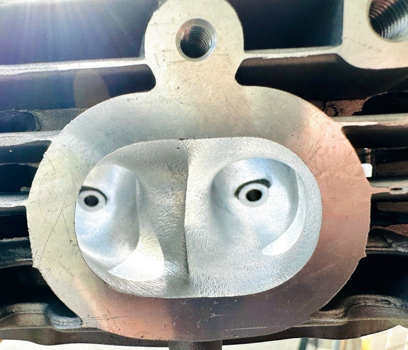 400EX Ported Cylinder Head Porting Assembled Valve Full Port Head Kibble Valves