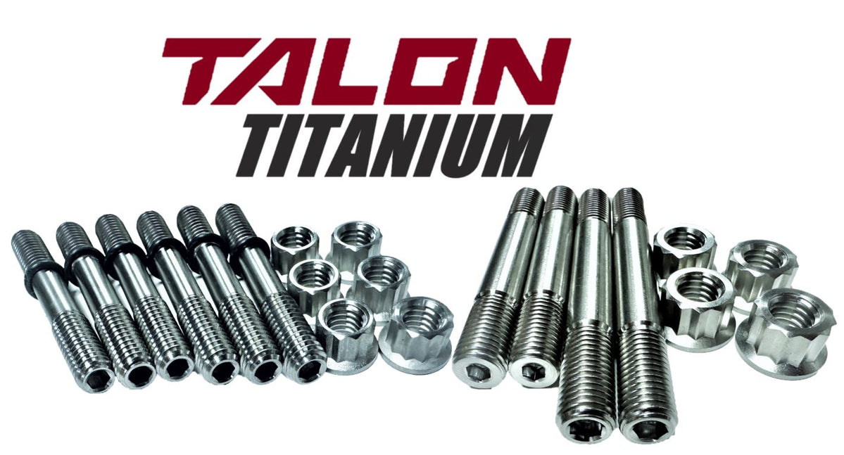 Honda CR250R Cylinder Head Studs TITANIUM Head Cylinder Crankcase Stud