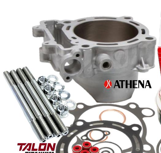 KFX450R Top End Rebuild Hotcams Stock Cylinder Stage 2 Hot Cams Assembly Parts