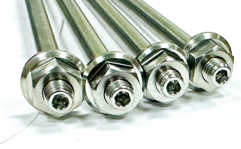 KFX80 KFX 80 TITANIUM Cylinder Head Studs Stud Cylinder Nuts Bolt Kit 92004-S008