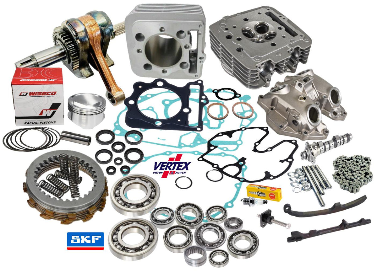 05+ 400EX 400X 87mm Big Bore Rebuild Kit Top Bottom End Motor Engine R ...