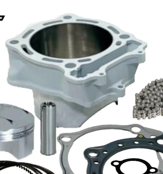 06-09 LTR450 Cylinder Piston Stock Standard Bore 95.5 Top End Rebuild Parts Kit