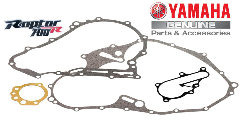 Raptor 700 OEM Bottom End Gaskets Clutch Stator Oil Water Pump OEM Gasket Kit