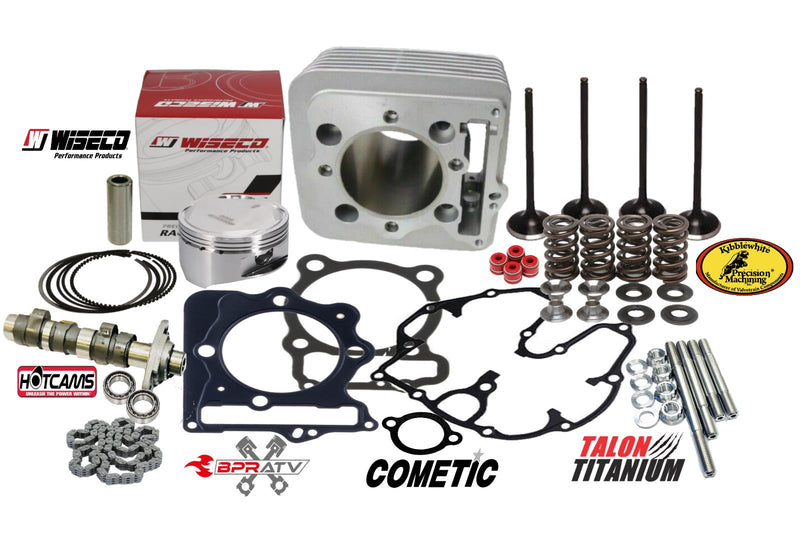 TRX 400EX 400X 88mm Big Bore Kit Stage 3 Cam Kibblewhite Valves Springs Hotcam