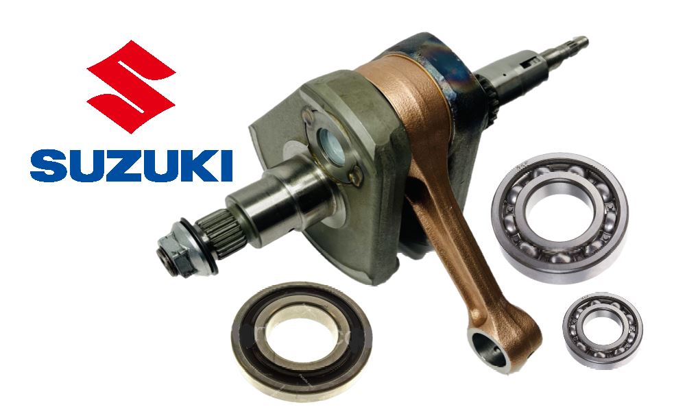King Quad 750 OEM Suzuki Crank Welded Main Bearings 12200-31G40 Crankshaft Weld
