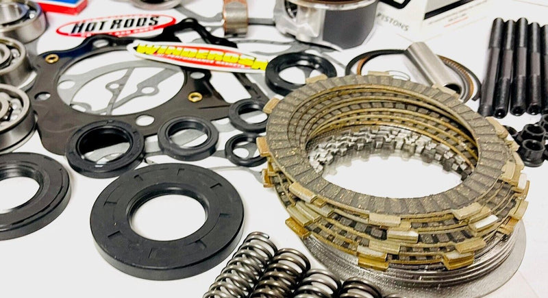 05+ TRX 400EX 400X Big Bore Rebuild Kit 87mm +2 Top Bottom End Stage 2 Hotcam