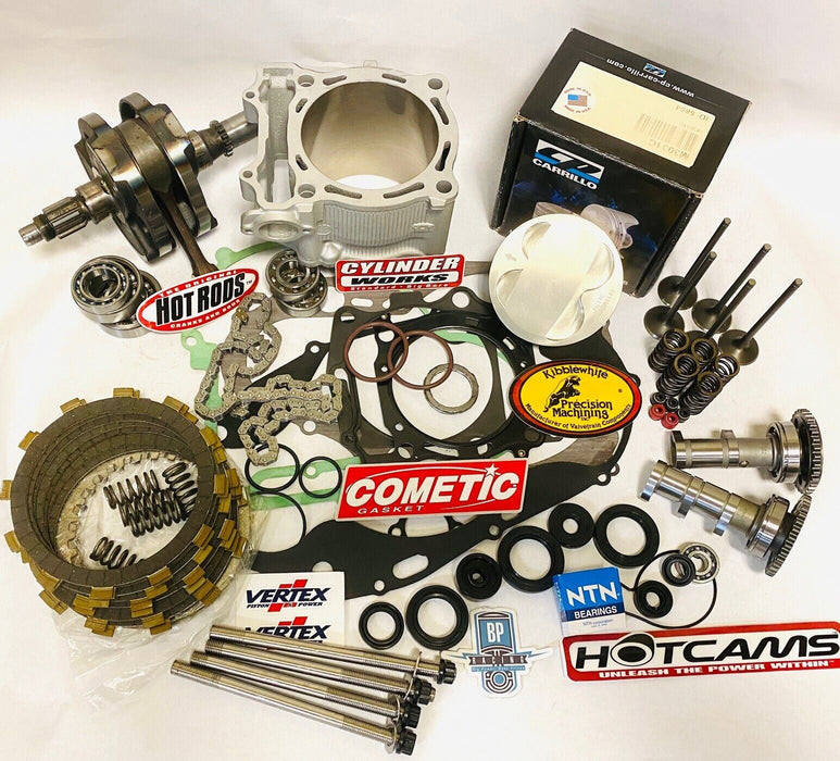 13 14 RMZ450 RMZ 450 Big Bore Kit 100 mil Complete Motor Rebuild Kit Valves Cam