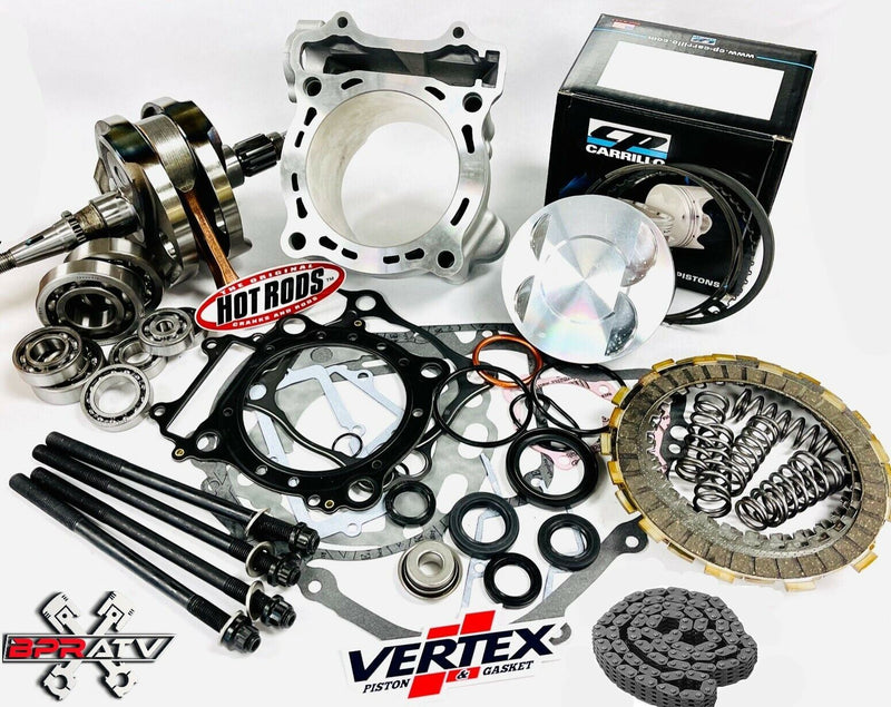 YFZ450 YFZ 450 Big Bore Rebuild Kit 98 mil Cylinder Complete Top Bottom End 480c