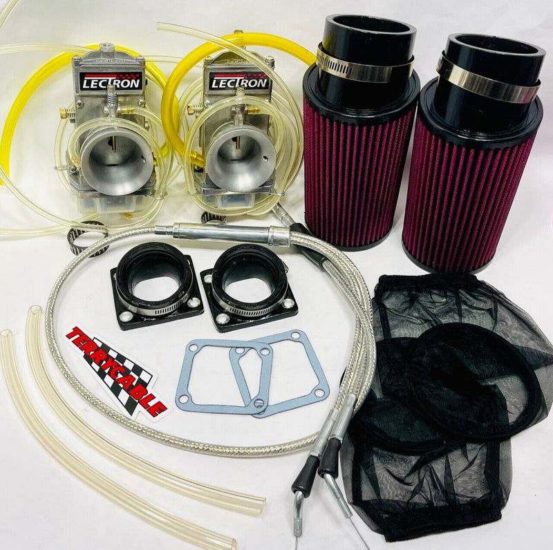Banshee Cub Serval 36mm Lectron Carbs 36 mil Electron Carb Carburetor Kit Intake