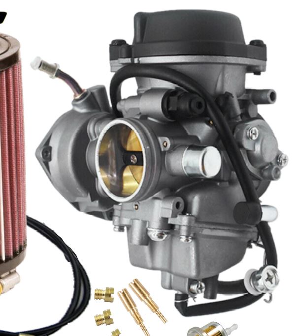 LTZ KFX 400 Z400 Carb Aftermarket Stock Replacement Carburetor Kit Cable Filter