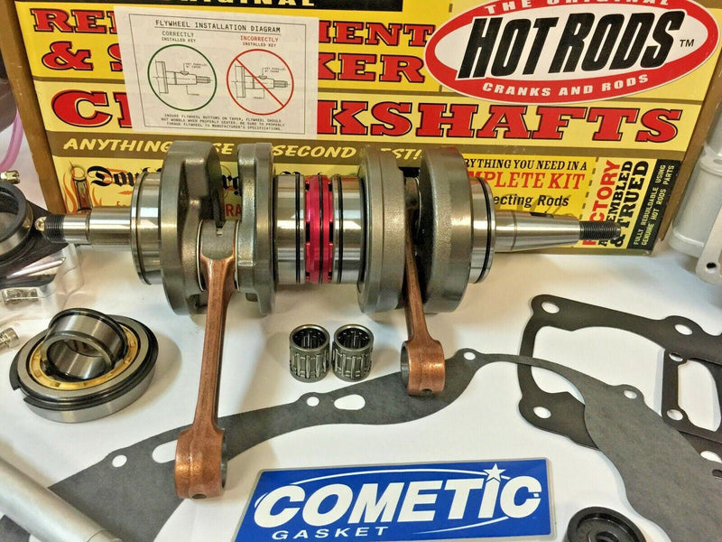 Banshee 421 Serval Cub Complete Motor Engine Top Bottom Assembly Pipes Carbs Kit