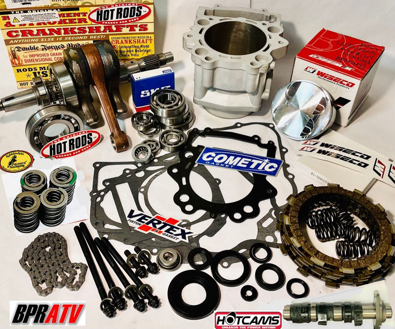 Raptor 660 Big Bore Rebuilt Motor Engine Rebuild Kit 102 mil 686 Hotcam Valves