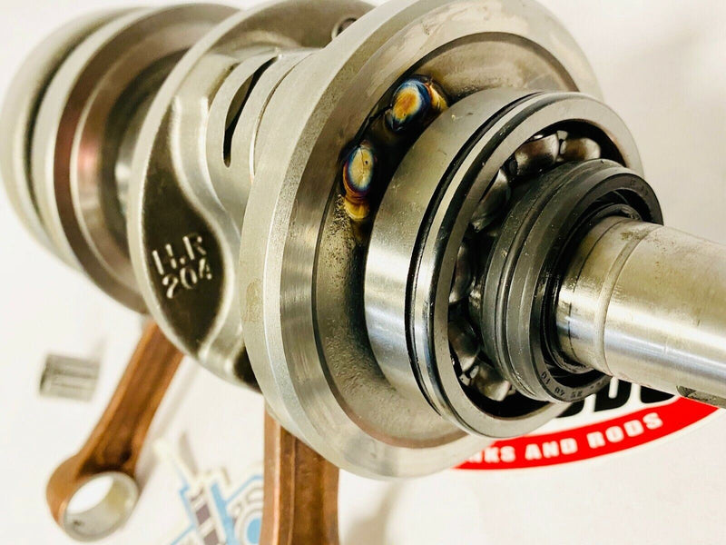 Banshee Hotrods Crankshaft True Weld Trued Welded TZ Maxload Bearings 4001 Stock