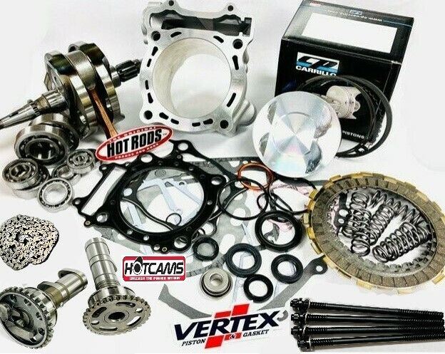 YFZ450 YFZ 450 Big Bore Stroker Kit 500cc Complete Stage 3 Cams Valves +3 Crank